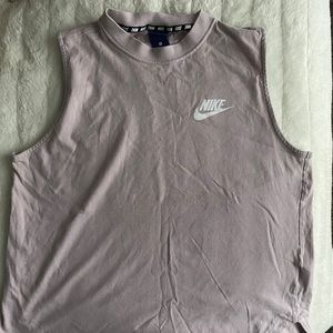 Mock Neck Lilac Tank